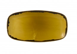 Harvest Mustard Chefs' Oblong Plate